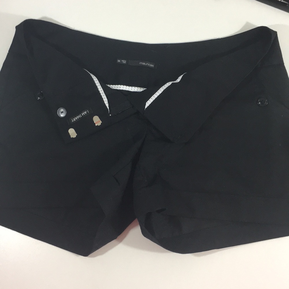 All black shorts from Maurices!!! Size 5/6